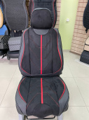 Gor Fashion Накидки 5D VIP Комплект черный/красный 