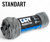 (Dry Monster) ПОЛОТЕНЦЕ 50*60 см "СТАНДАРТ", СЕРЫЙ микрофибра