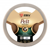 Оплётка на руль кожаная PSV PELT (Бежевый) М